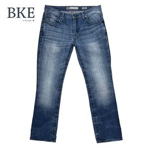 BKE‎ by Buckle | Men’s 32S | Derek Straight Stretch Blue Denim Jeans